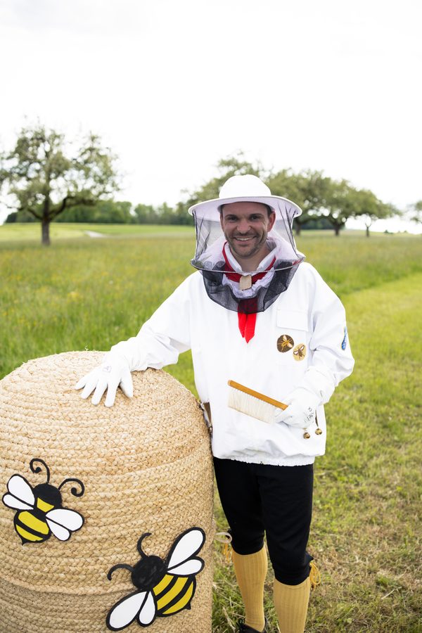 Der Bienenvater der Binkerzunft Boll